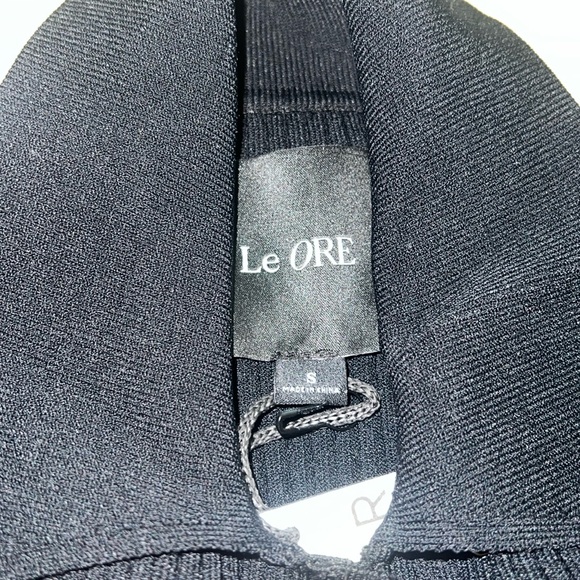 Le Ore Rimini Collared Ribbed Knit Cardigan Size Small - Picture 5 of 12